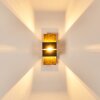 Tora Wall Light black-gold, 1-light source