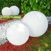 Globe light set Arslev white, 2-light sources