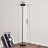 WONSBEK Floor Lamp LED black, 1-light source