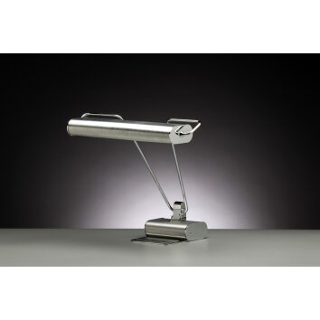 Tecnolumen AD 34 Desk light aluminium, chrome, 2-light sources