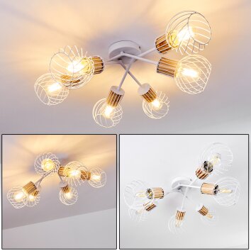 Koler Ceiling Light white, 6-light sources