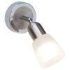 Brilliant Bethany wall spotlight LED chrome, 1-light source