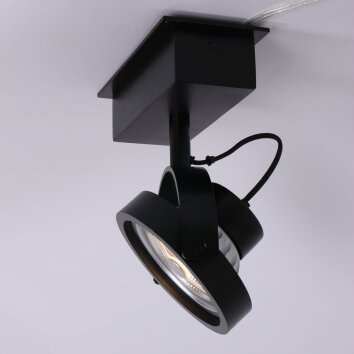 Steinhauer MEXLITE spotlight LED black, 1-light source