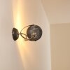 FOVERUP Wall Light chrome, grey, 1-light source