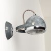 FOVERUP Wall Light chrome, grey, 1-light source