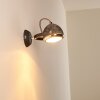 FOVERUP Wall Light chrome, grey, 1-light source