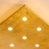 PIONNAT Ceiling light LED gold, 16-light sources