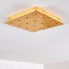 PIONNAT Ceiling light LED gold, 16-light sources