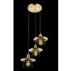 Globo hanging light bronze, 3-light sources