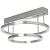 Brilliant LIVING TUNAR Ceiling light LED matt nickel, 1-light source