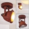 Ceiling Light Glostrup LED rust-coloured, 1-light source
