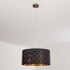 MELDAL pendant light matt nickel, 1-light source
