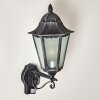 Lignac Outdoor Wall Light black, silver, 1-light source