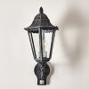 Lignac Outdoor Wall Light black, silver, 1-light source