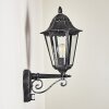 Lignac Outdoor Wall Light black, silver, 1-light source