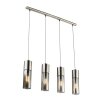 Globo ANNIKA Pendant Light matt nickel, 4-light sources