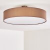 Foggia Ceiling Light matt nickel, 3-light sources