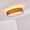 Foggia Ceiling Light matt nickel, 3-light sources
