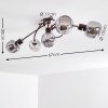 Arconciel Ceiling Light brown, 5-light sources