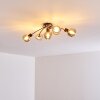 Arconciel Ceiling Light brown, 5-light sources