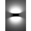 Lutec by Eco Light outdoor wall light LED anthracite, 1-light source