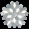 Grossmann KARAT Wall Light LED aluminium, 10-light sources
