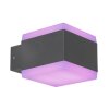 Outdoor light Globo SLICE LED anthracite, 1-light source, Colour changer
