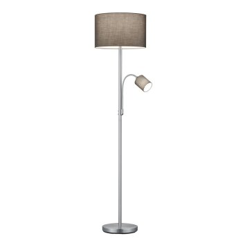 Trio HOTEL Floor Lamp matt nickel, 1-light source
