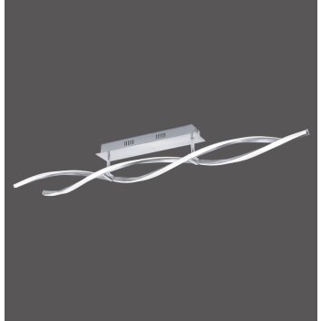 Paul Neuhaus POLINA Ceiling Light LED stainless steel, 2-light sources
