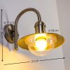 Elima outdoor wall light stainless steel, 1-light source