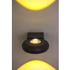 Globo RINAH outdoor wall light LED grey, 2-light sources
