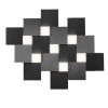 Grossmann CREO Ceiling Light LED black, 7-light sources