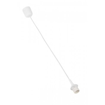 Brilliant Hanging Cord for Lampshade white, 1-light source