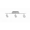 Paul Neuhaus SILEDA ceiling light aluminium, 3-light sources