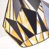 MARANG Pendant Light black-gold, 1-light source