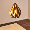 MARANG Pendant Light black-gold, 1-light source