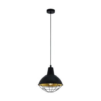 Eglo CANNINGTON Pendant Light gold, black, 1-light source