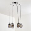 Conewago Pendant Light black, 6-light sources