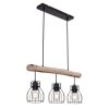 Pendant Light Globo MINA black, 3-light sources