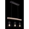Pendant Light Globo MINA black, 3-light sources