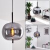 VERBANIA Pendant Light black, 1-light source