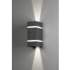 Konstsmide CREMONA Outdoor Wall Light LED anthracite, 2-light sources