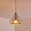 Pendant Light Riekje black, 1-light source