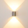Mora Outdoor Wall Light LED stainless steel, 2-light sources