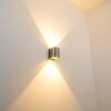 Mora Outdoor Wall Light LED stainless steel, 2-light sources