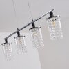 Vastervik Pendant Light chrome, 4-light sources
