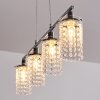 Vastervik Pendant Light chrome, 4-light sources