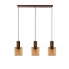 Lucide TOLEDO Pendant light copper, 3-light sources