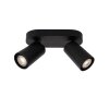 Ceiling Spotlight Lucide XYRUS LED black, 2-light sources