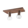 Leuchten Direkt TURN ME Ceiling Light rust-coloured, 2-light sources